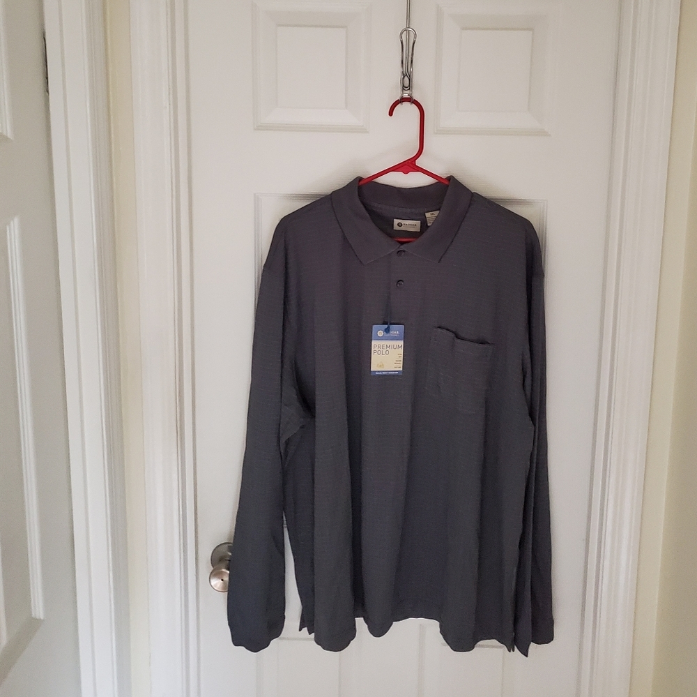 ☘4 for $25☘NEW HAGGAR Premium Polo XXL - Picture 2 of 3